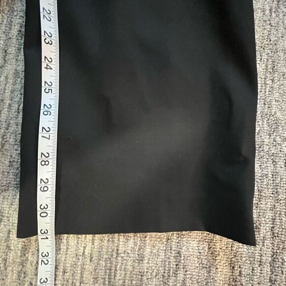 Eddie Bauer Women’s Size 8 Wool Blend Dress Pants Black Wide Leg Trousers - Picture 6 of 9